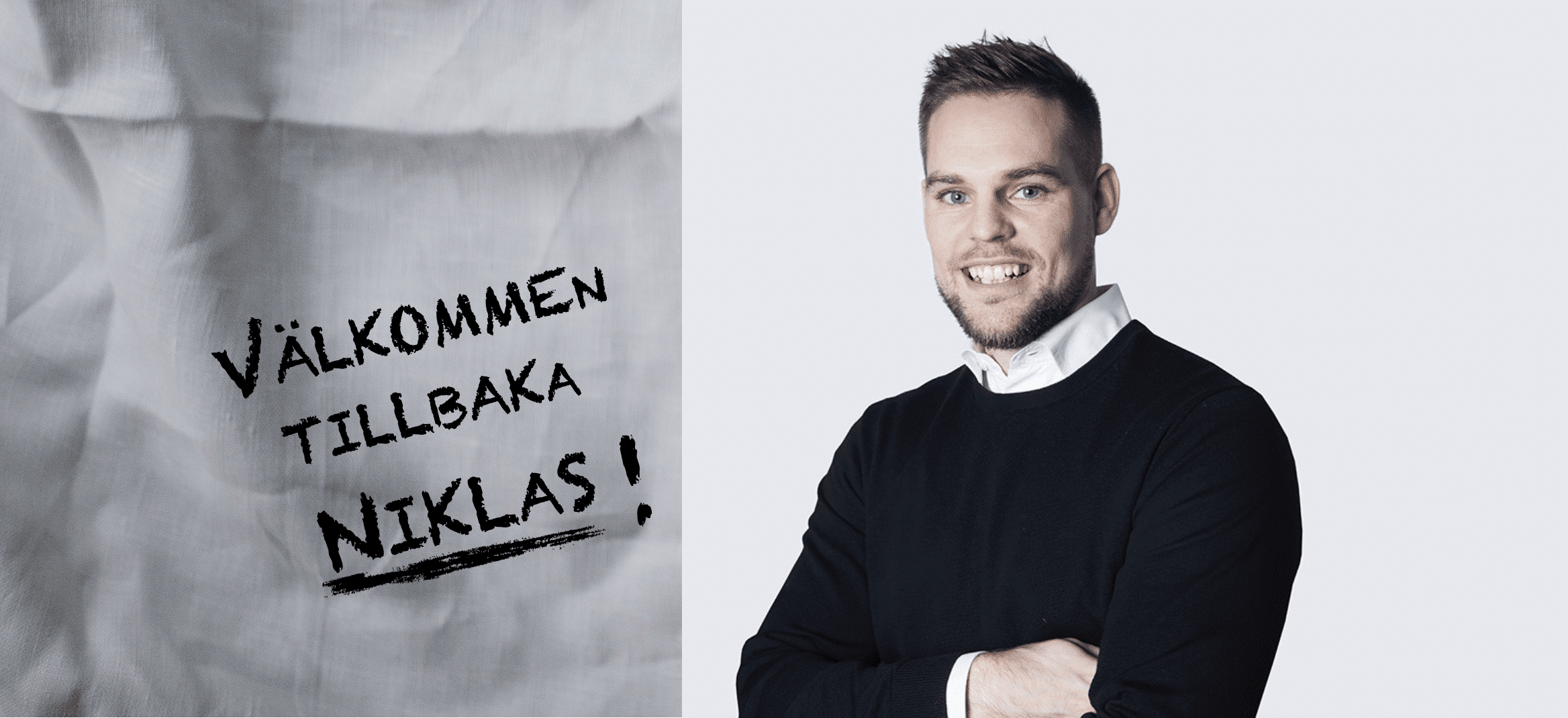 Niklas Karlsson är tillbaka